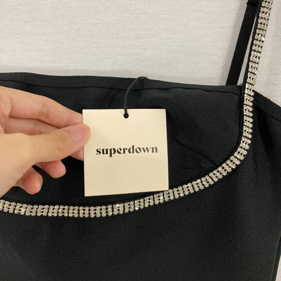 superdown Black Mini Dress - Picture 5 of 12